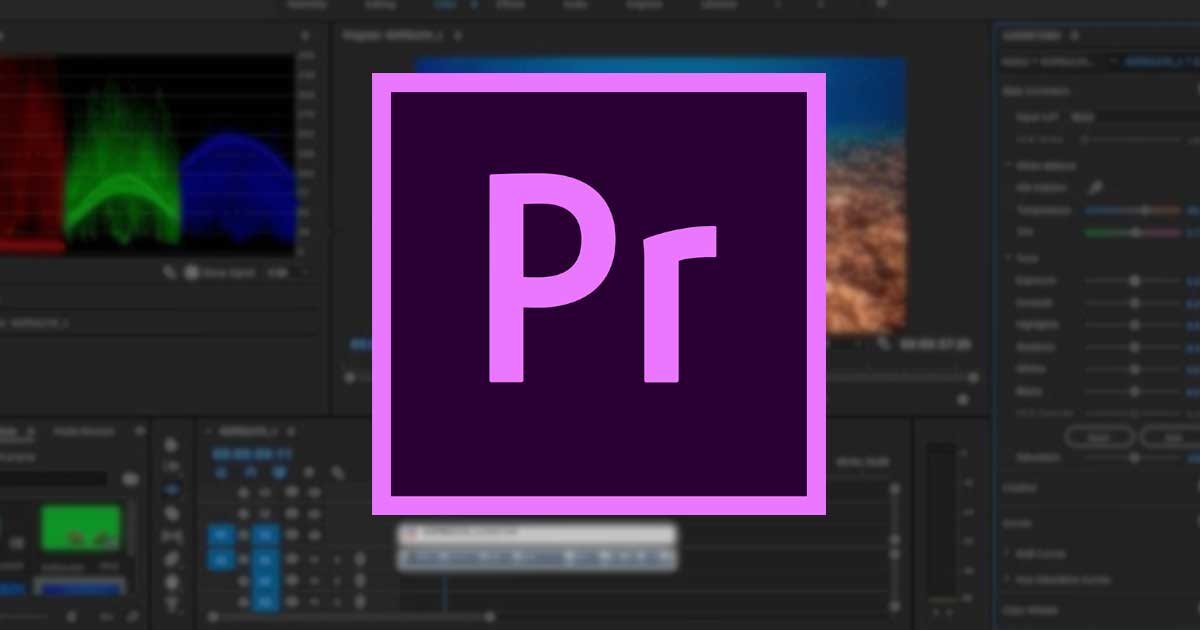 Adobe Premiere Pro සුද්ද කරමු
