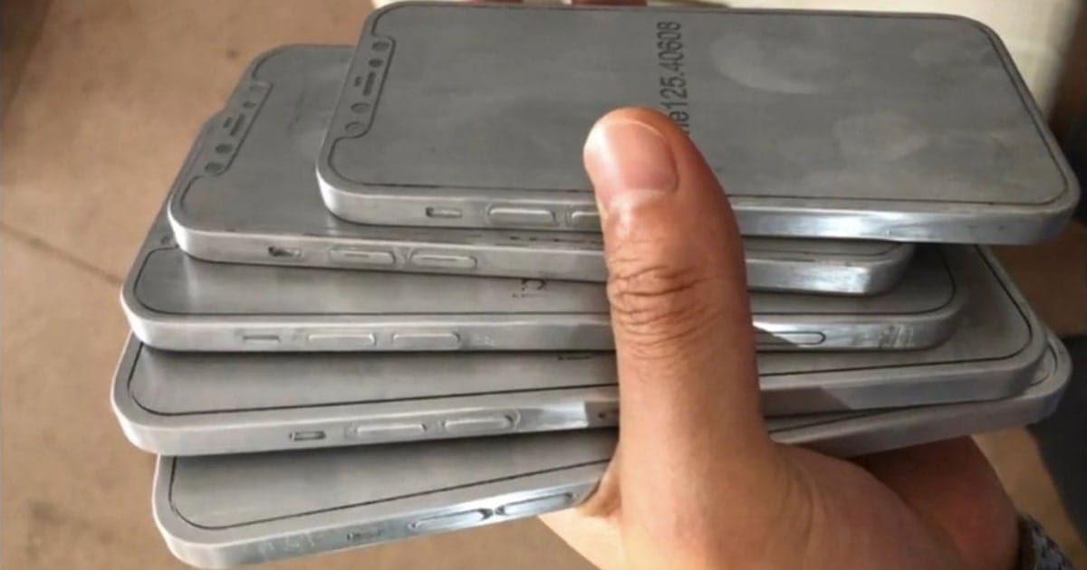 iPhone 12 series එකේ design molds ලීක් වෙලා, Molds 5ක් ඒ කියන්නේ ෆෝන්ස් 5ක්