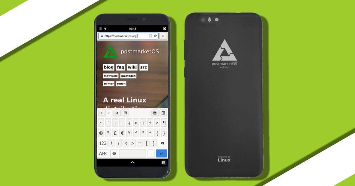 postmarketOS එක එක්ක කරලියට එන Linux PinePhone ‘Community Edition’ එක