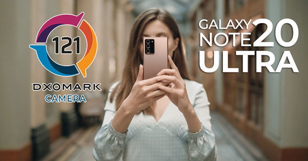 DxOMark ලකුණු 121 ක් ලබාගත් Samsung Galaxy Note 20 Ultra 5G දුරකතනය Mi 10 Ultra දුරකතනයට වඩා පිටුපසින් හිටගනී
