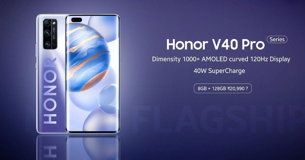 Dimensity 1000+ සහ 120Hz Display එකක් සමඟින් දෙසැම්බරයේ නිකුත් වෙන Honor V40 series එක