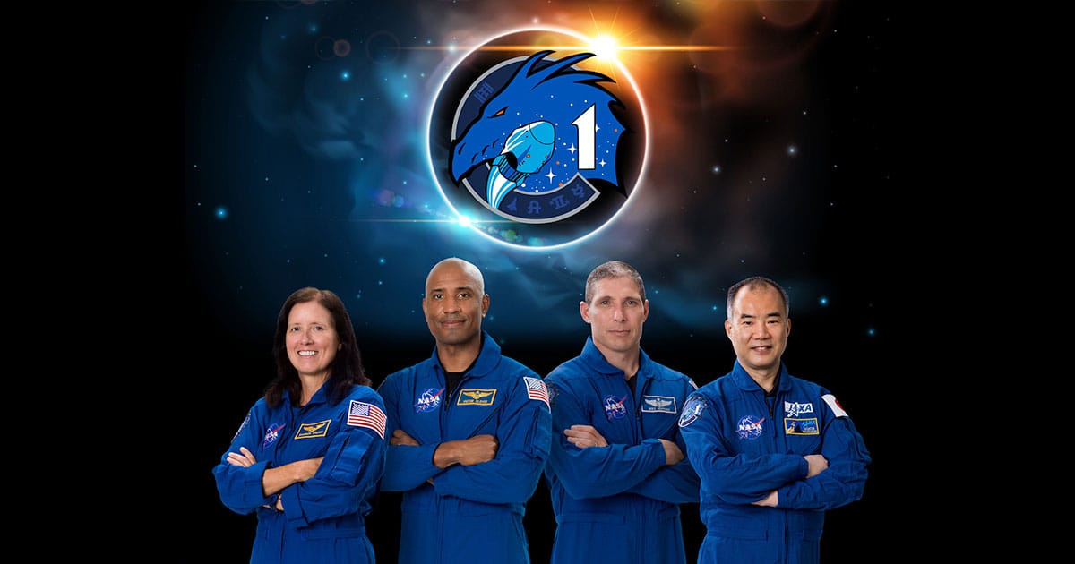 ප්‍රථම NASA බලපත්‍රලාභී මිනිසුන් ගෙන යාහැකි පෞද්ගලික වාණිජ අභ්‍යවකාශ යානය ලෙස SpaceX Crew-1 මිෂන් එක වාර්තා තබමින් ආරම්භ වේ