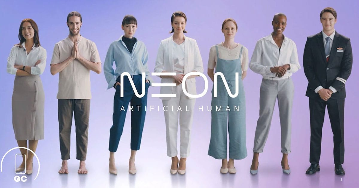 Samsung සමාගම විසින් තම NEON නම් Artificial Human බැංකුකරණ කටයුතු සඳහා යොදාගන්නා ආකාරය දැක්වෙන වීඩියෝවක් එලිදක්වයි
