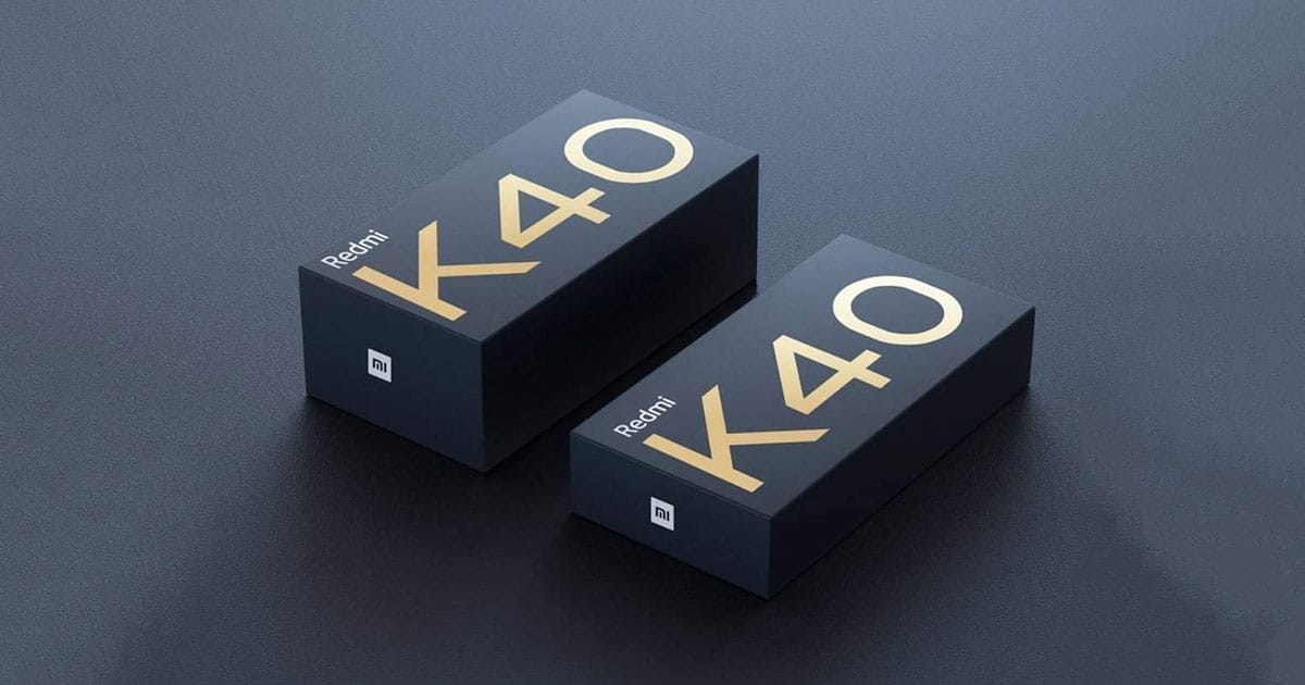 Redmi K40 නම් නවතම ජංගම දුරකතනයේ retail box image අන්තර්ජාලයට නිකුත් වේ: Charger එකක් නොමැති වන ලකුණු