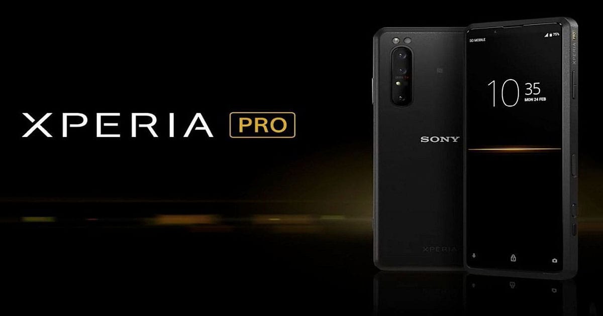 Sony සමාගමේ පළමු 5G ජංගම දුරකතනය ලෙස Sony Xperia Pro ඇමරිකා එක්සත් ජනපදයේදී නිකුත් කිරීමට කටයුතු කරයි