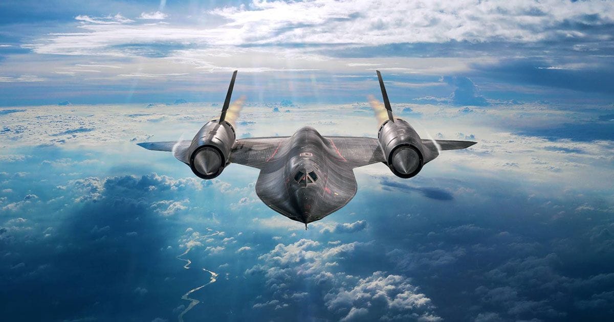 ඔත්තු බැලීමට සෝවියට් අහසේ නිහඬේ සැරිසැරූ වේගවත් ඇමරිකානු කළු කුරුල්ලා: Lockheed SR - 71 Blackbird