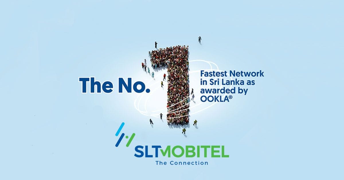 2021 වසරේ ශ්‍රී ලංකාවේ වේගවත්ම අන්තර්ජාල සේවා සපයන්නා ලෙස SLT-Mobitel පිදුම් ලබයි