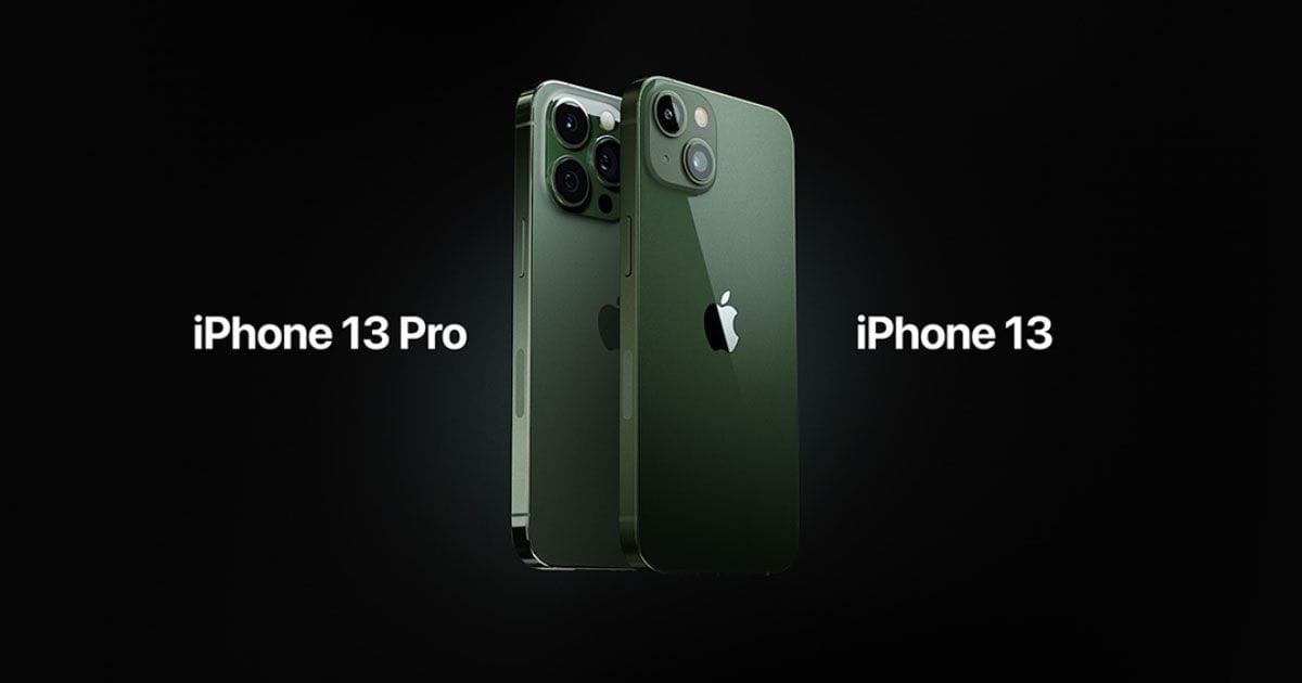 Apple සමාගම විසින් කොළ පැහැති iPhone 13 සහ iPhone 13 Pro දුරකතන දෙකක් එලිදැක්වීමට කටයුතු කර​යි