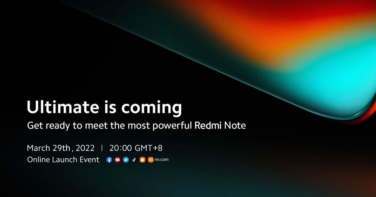 Xiaomi සමාගම විසින් මාර්තු 29 වන දින තවත් එක් Redmi Note මාදිලියේ ජංගම දුරකතනයක් ගෝලීය වශයෙන් නිකුත් කිරීමට සූදානම් වේ