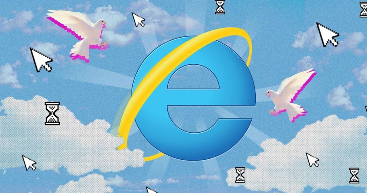 යලි නොඑන ගමන් යන්නට සැරසෙන Internet Explorer