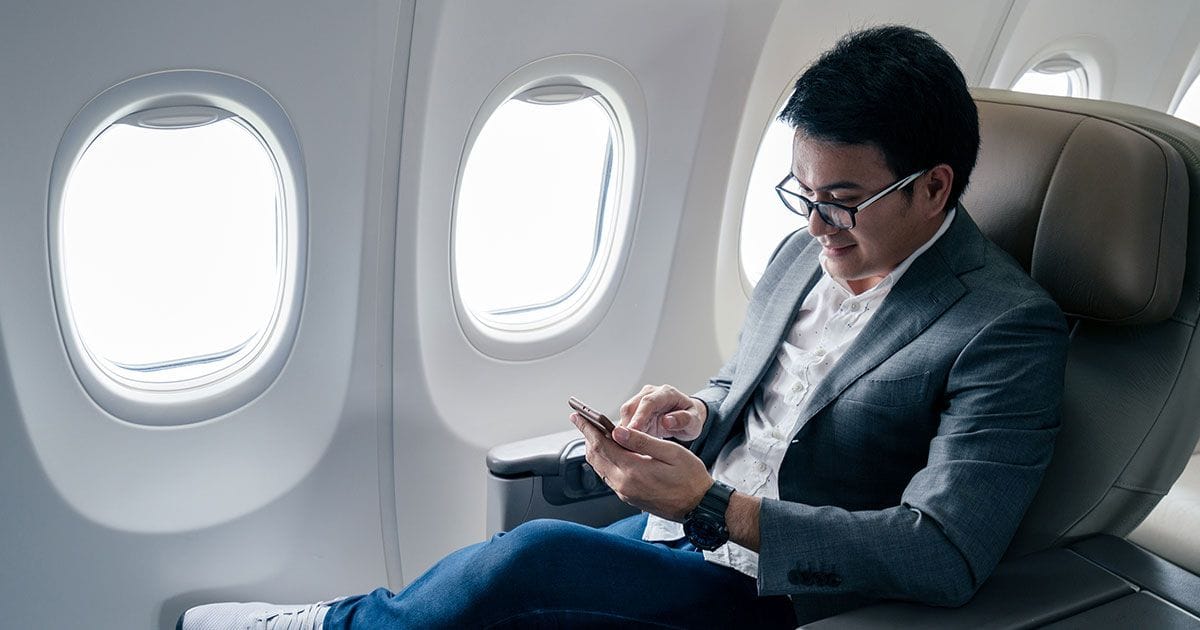 යුරෝපා කොමිසම විසින් ගුවන් ගමන් වලදී 5G mobile data භාවිතාවට අනුමැති​ය ලබා ​දේ; Airplane mode ඉවතටද?