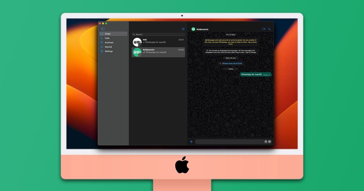 MacOS සඳහා නව WhatsApp Desktop App එකක් Meta සමාගම විසින් හඳුන්වා දෙයි