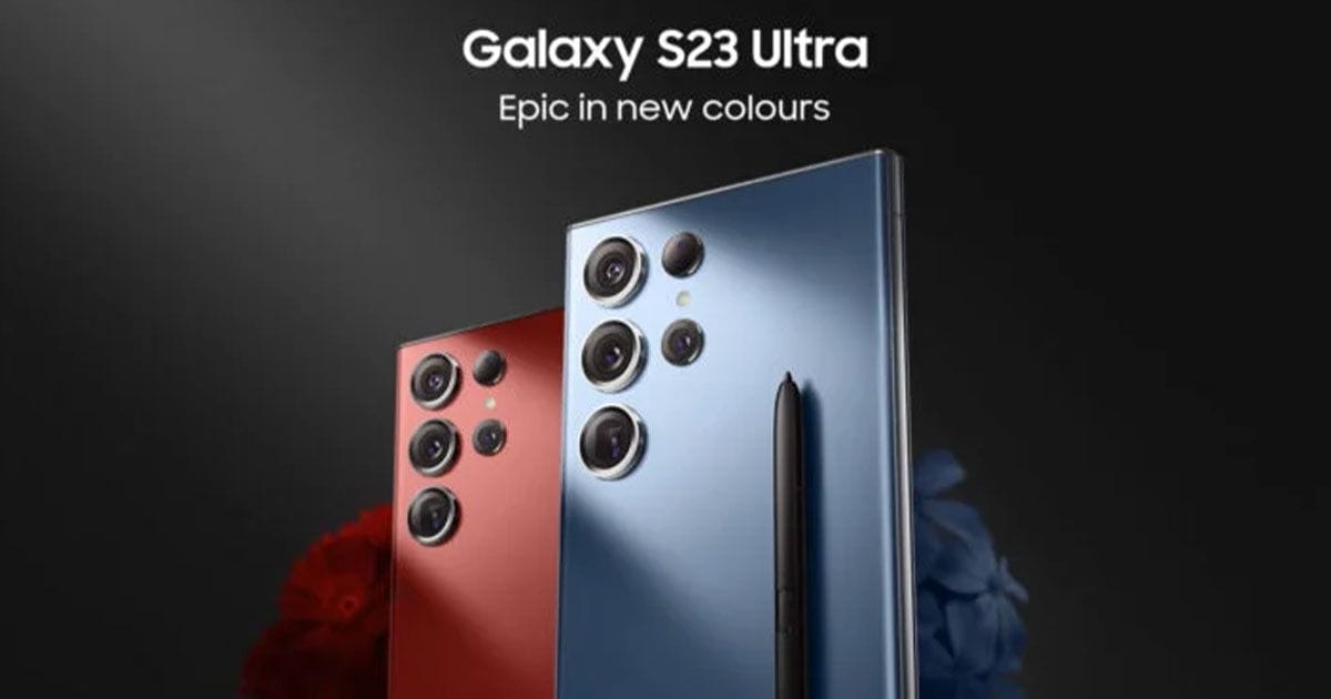 Samsung Galaxy S23 Ultra සඳහා නව වර්ණ මාදිලි දෙකක් හඳුන්වාදෙයි