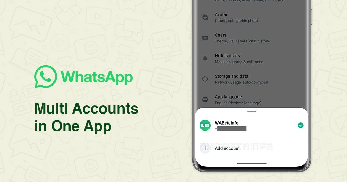 එකම WhatsApp App එක වෙත ගිණුම් කිහිපයක් එක් කිරීමේ පහසුකම සියලු Beta පරිශීලකයන් සඳහා නිකුත් කරයි