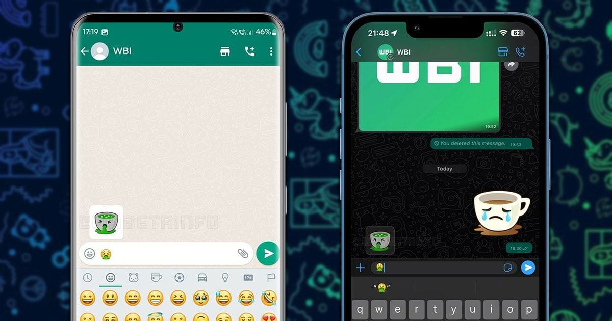WhatsApp සඳහා Sticker Suggestion පහසුකම ලබා දෙයි