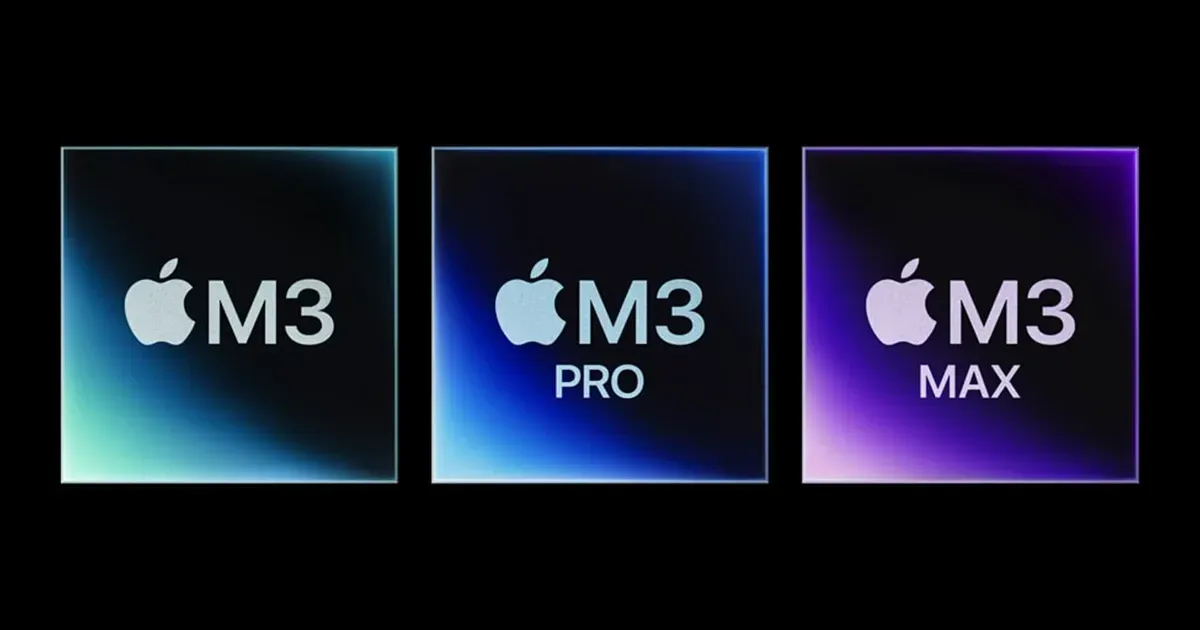 Apple සමාගම විසින් ඔවුන්ගේ නවත​ම M3, M3 Pro සහ M3 Max chipsets එලිදක්ව​යි