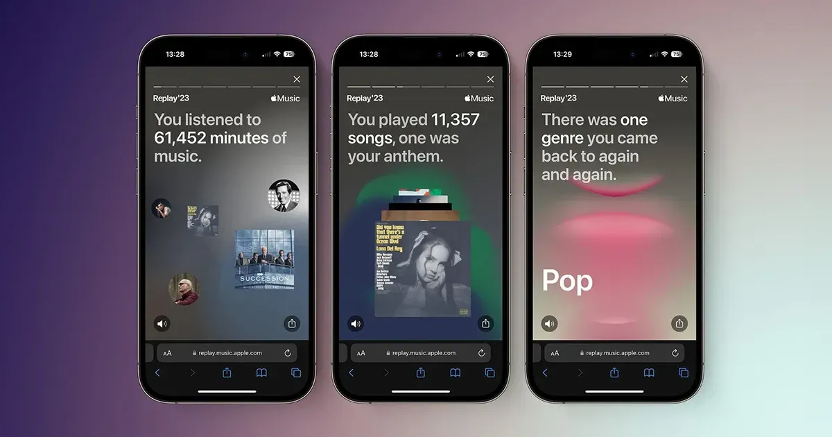 Apple Music Replay 2023 එලිදැක්වීමට Apple සමාගම කටයුතු කර​යි