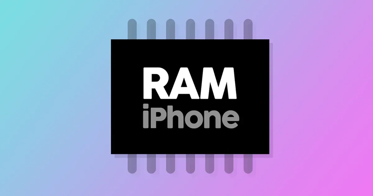ඇත්තටම iPhone වලට RAM එකක් නැද්"​ද"?