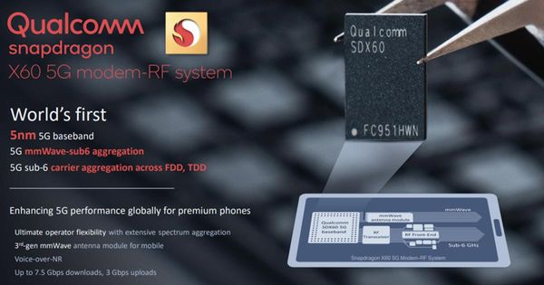 2020 නිකුත් වීමට නියමිත iPhones වලට Snapdragon X60 5G modem භාවිතා කරන බවට තොරතුරු