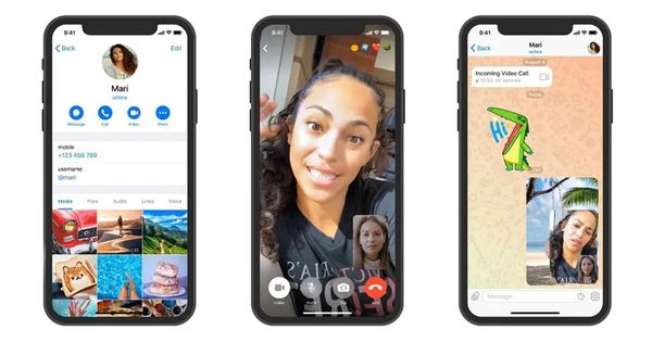 Telegram වෙත අවුරුදු 7ක් සැපිරීම නිමිත්තෙන් Video call පහසුකම ලබා දේ