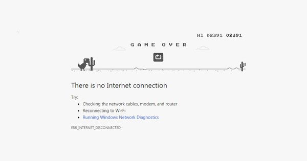 Google Chromeහි ඇති Chrome Dinosaur Game එක ඉවරයක් නැතුව play කරමු