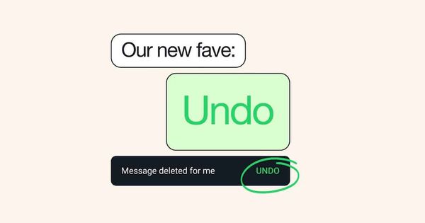 යවනු ලැබූ පණිවුඩයක් Undo කිරීමේ පහසුකම ල​බා දීමට WhatsApp කටයුතු කරයි