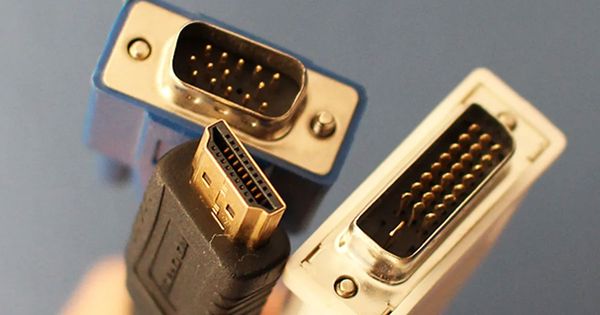 VGA, HDMI, DVI connectors ගැන සරලව