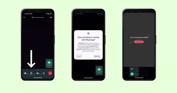 WhatsApp Calls සඳහා Screen Share පහසුකම ලබාදීමට සූදානම් වෙයි