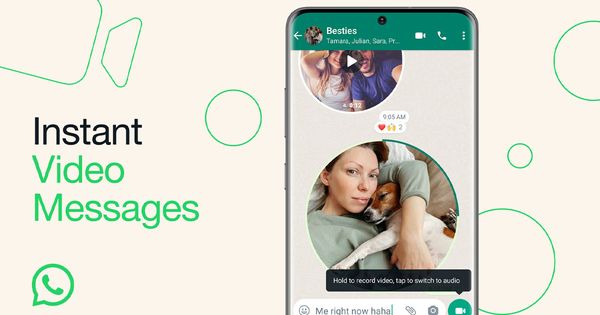 WhatsApp හරහා Video Message යැවීමේ හැකියාව සියලු Android සහ iOS Beta පරිශීලකයන් සඳහා ලබාදෙයි