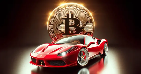 Cryptocurrency හර​හා ගෙවීම් කිරී​මේ අවස්ථාව ලබා දීමට Ferrari සමාගම කටයුතු කරයි