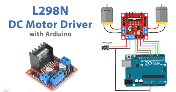 Arduino L298 Motor Driver එක ගැන දැනගනිමු