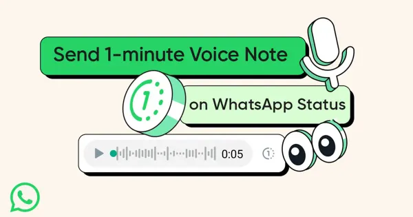 WhatApp Status විනාඩියක​ට දික් වෙ​යි